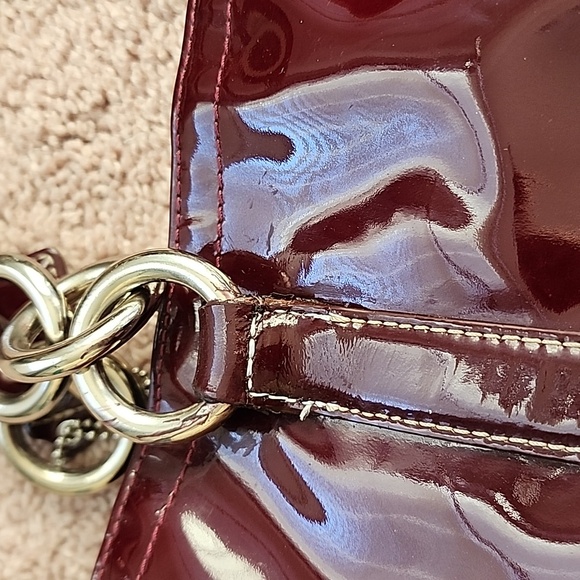 PROJECT Coach patent leather tote bag f12839 - Picture 5 of 10